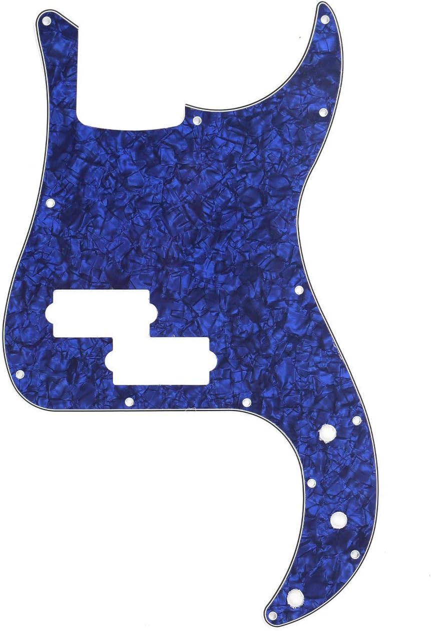 Musiclily 13 Hole P Bass Pickguard for Fender American/Mexican Standard