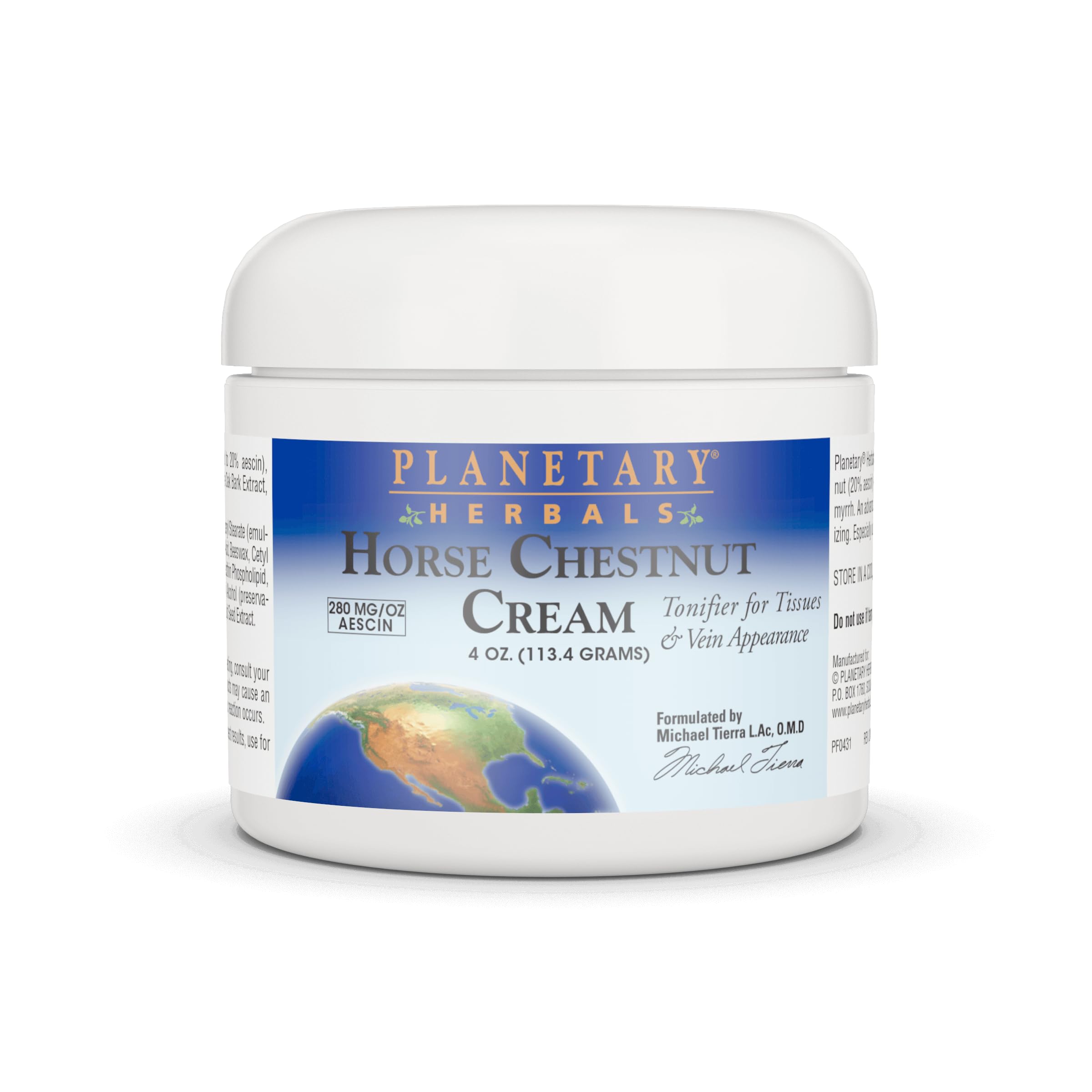 Horse Chestnut Cream, 4 oz, From Planetary Formulas-image-37