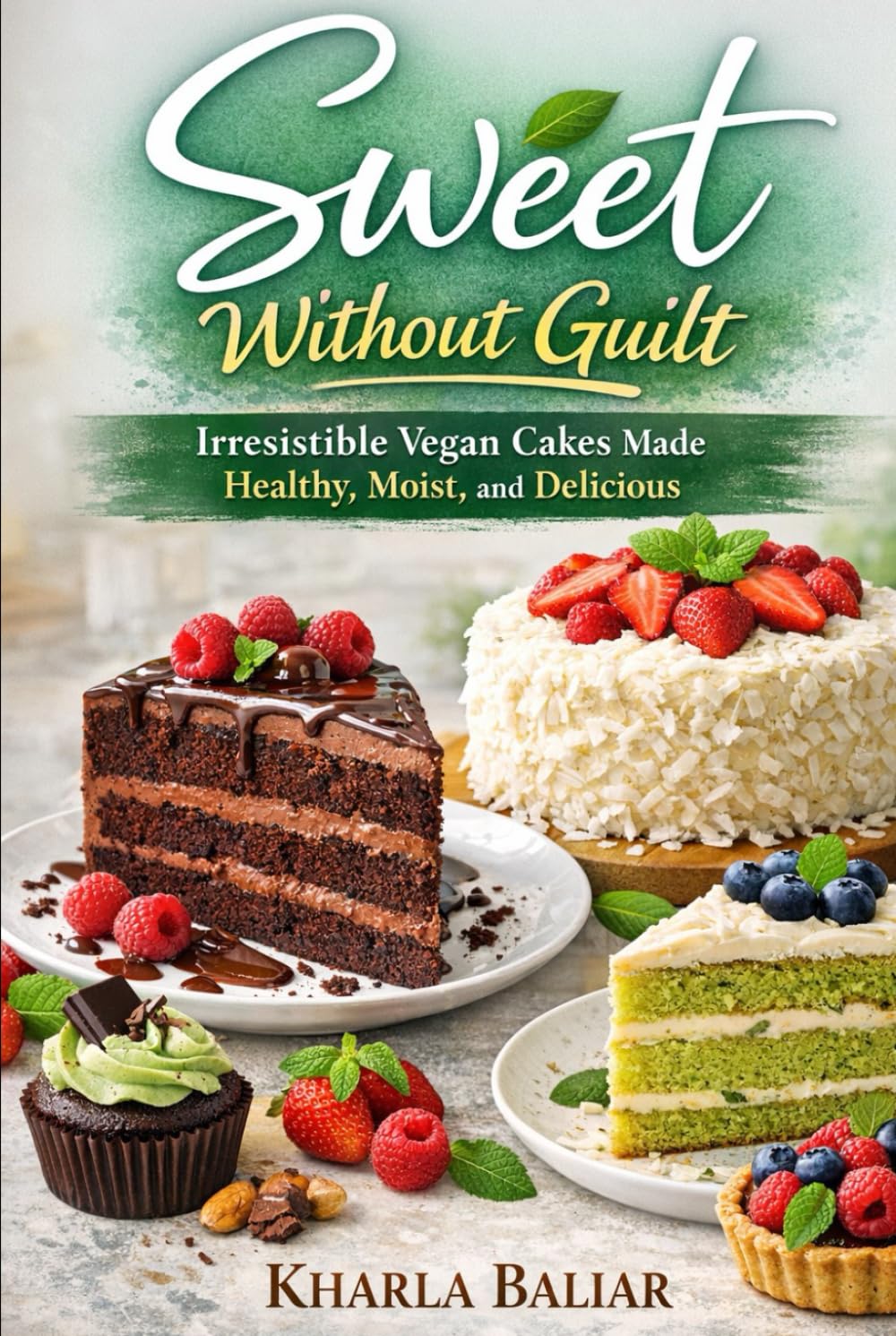 Sweet Without Guilt: Irresistible Vegan Cakes Made Healthy, Moist, and Delicious