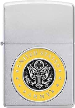 Amazon.com: Custom Personalized ZIPPO Classic US Army Windproof
