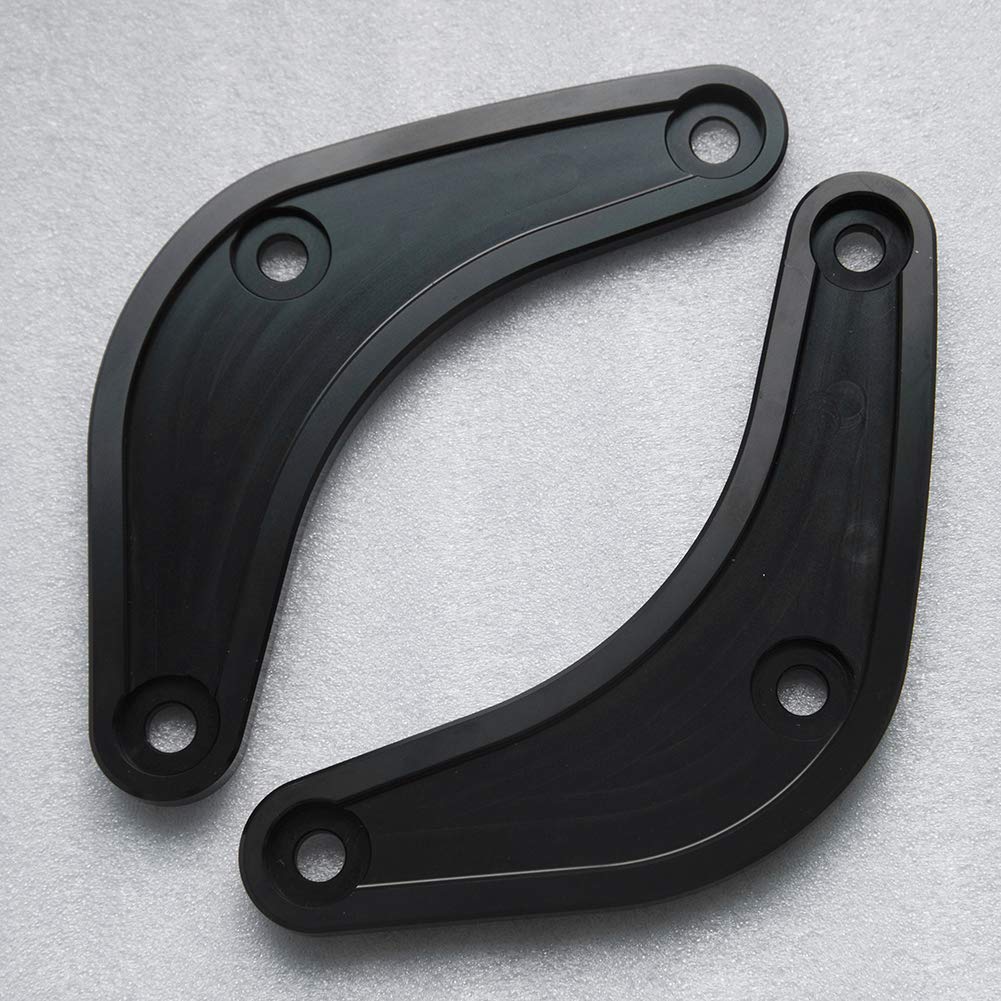 Kit de maillons d'abaissement arrière de Moto Kits de maillons de Suspension Bras de Suspension 20-30 mm pour Ninja ZX-25R ZX 25R ZX25R (2020-2023) Ninja ZX-4R ZX 4R ZX4R 2023 (Noir)