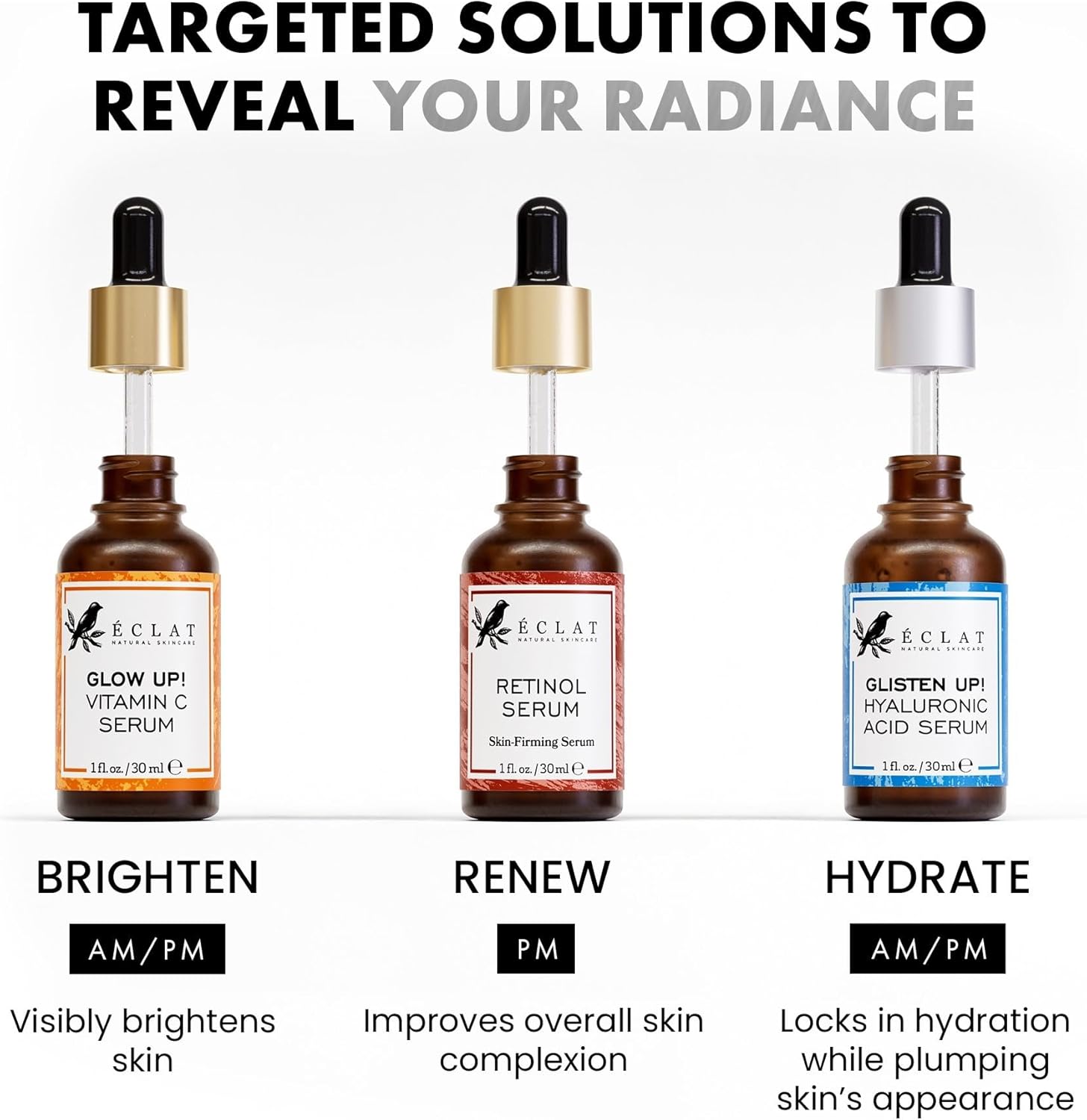 مجموعة سيروم مرطب عضوي نباتي 100% ومطور من قبل اطباء الجلدية ب... - view 6