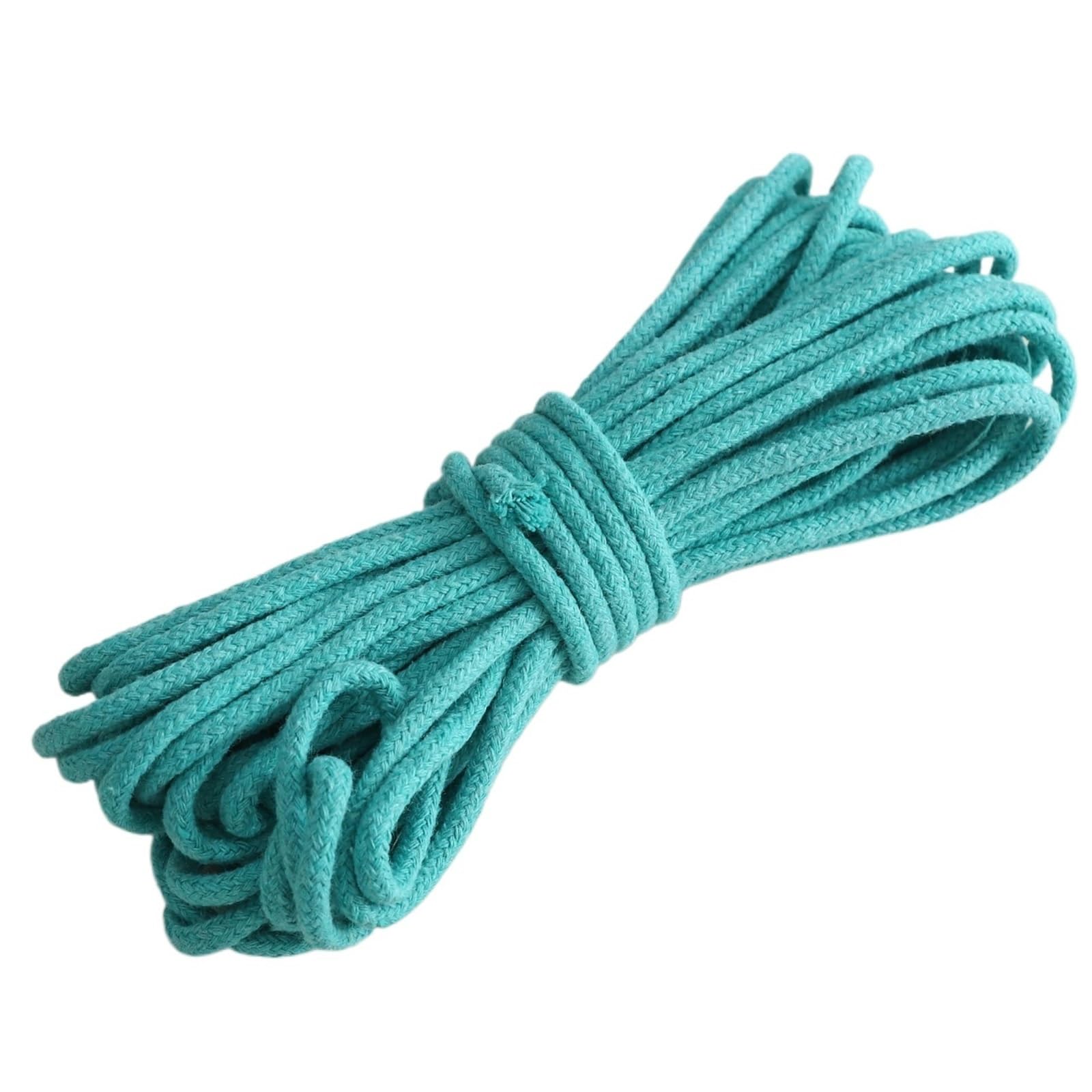 Cotton Macrame Cord 3.0mm 10m Braided Cotton Cord Multi-use Rope for DIY Tapestry Clothing Sewing Craft Projects Handicraft Home Supplies(Color38)