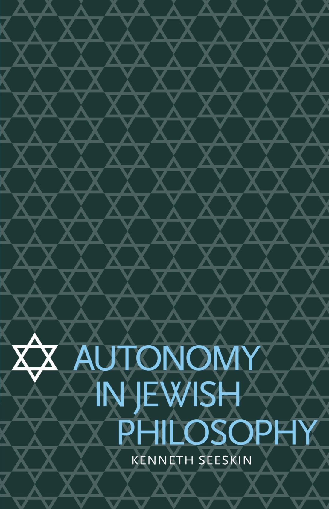 Autonomy Jewish Philosophy Kenneth Seeskin Paperback Cambridge Un… 9780521114622