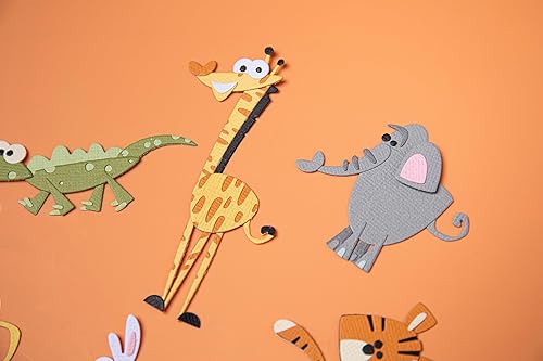 Miniatura 4 de Sizzix Thinlits 666523 - Juego de troqueles de metal para álbumes de recortes, grabados en relieve, diario, 5 unidades