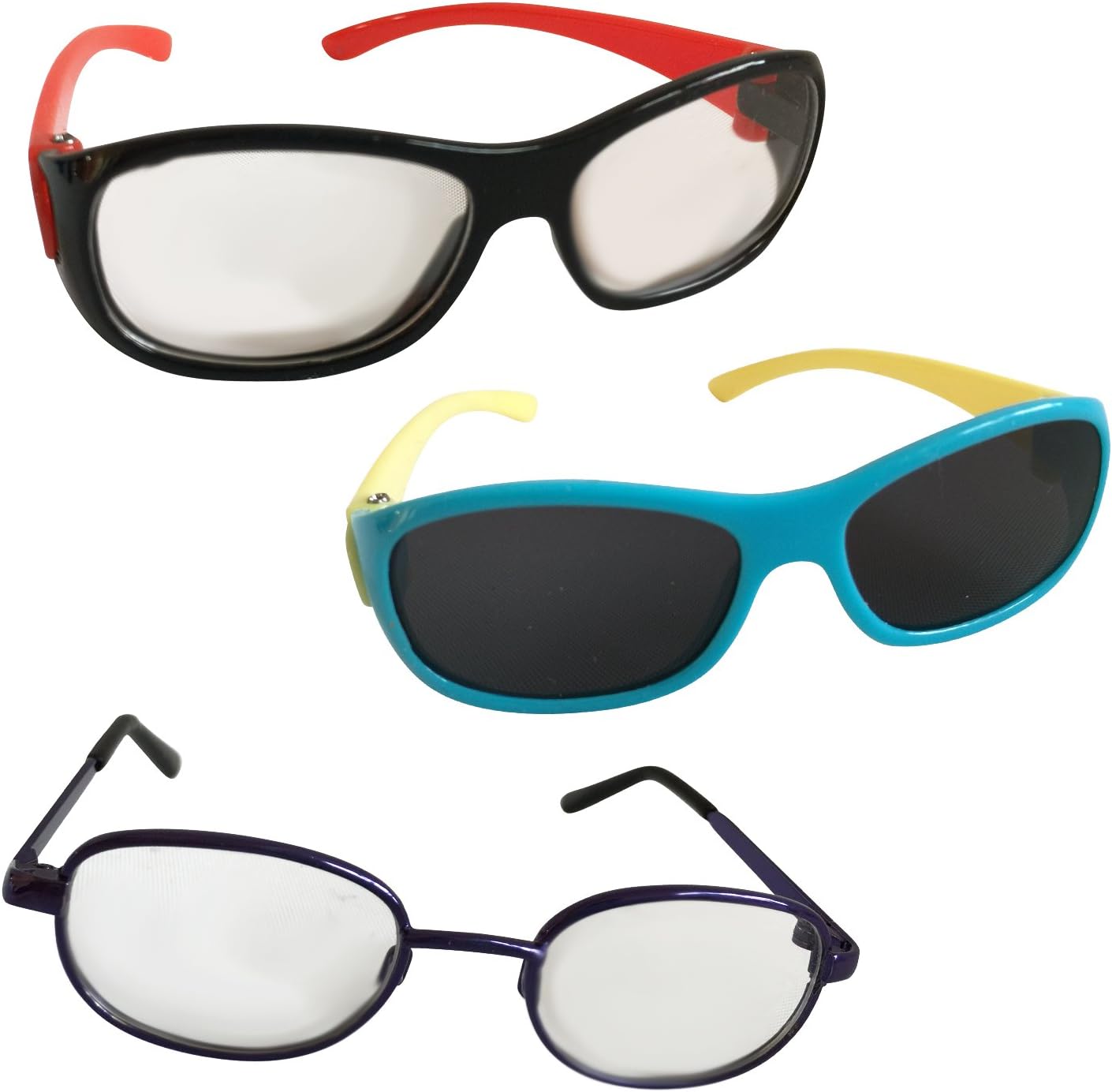 Set of 3 Doll Glasses