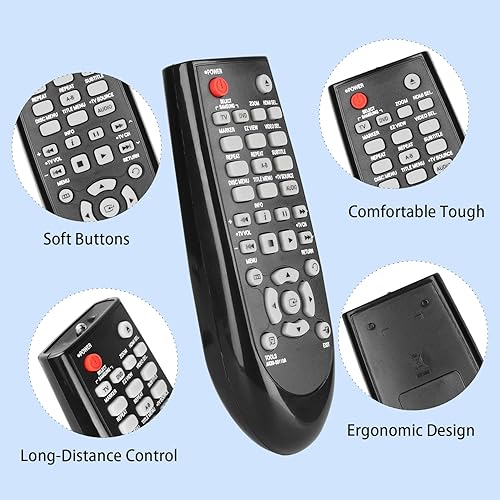Miniatura 2 de New AK59-00110A Remote Control Compatible with Samsung DVD Player DVD-C500 DVDC500 with Batteries