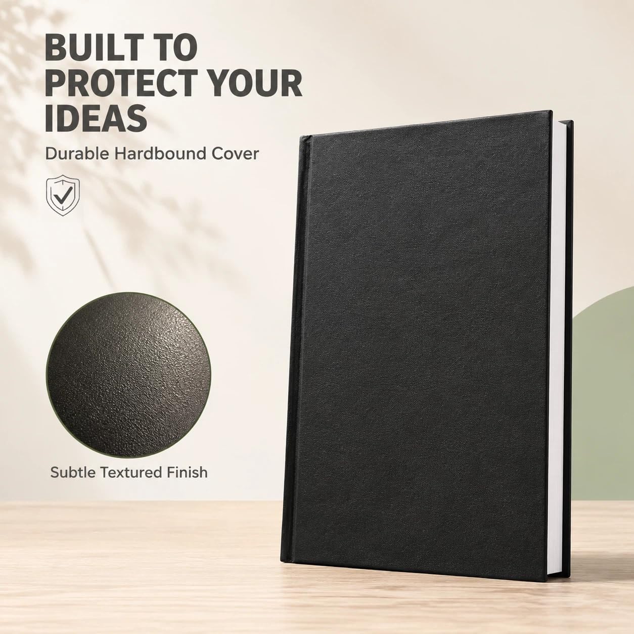 Bloc de dibujo de tapa dura de 8.5 x 5.5 pulgadas para dibujar, 80 hojas, cuaderno de bocetos de marcador de 100 g/m², papel libre de ácidos, encuadernación duradera, a prueba de sangrado, cuaderno de