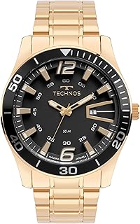 Relógio technos masculino racer dourado - 2115lajs/1p 2115lajs/1p