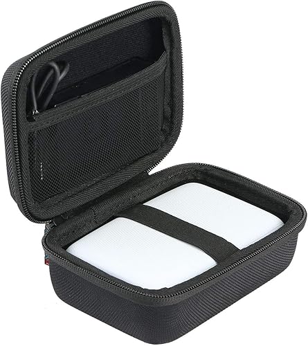 Miniatura 2 de Khanka Funda de viaje rígida de repuesto para impresora Instax Mini Liplay HybridInstax Mini Link para cámara instantánea y smartphone (negro