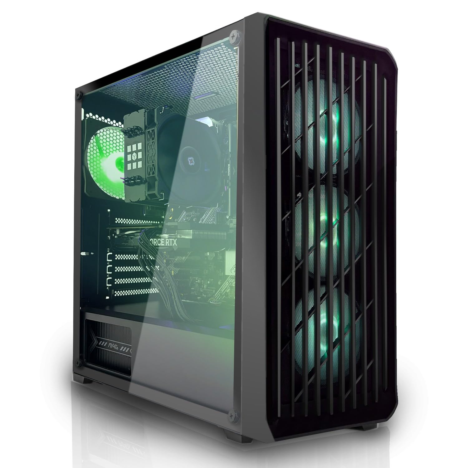 SYSTEMTREFF PC Gamer - AMD Ryzen 7 5700X - RTX 5060 Ti 8Go