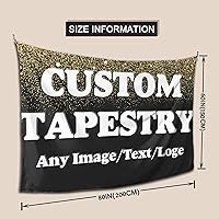 Vista 6 de Tapiz personalizado con foto, regalos personalizados de Navidad, cumpleaños, tapiz personalizado para colgar en la pared, telón de fondo