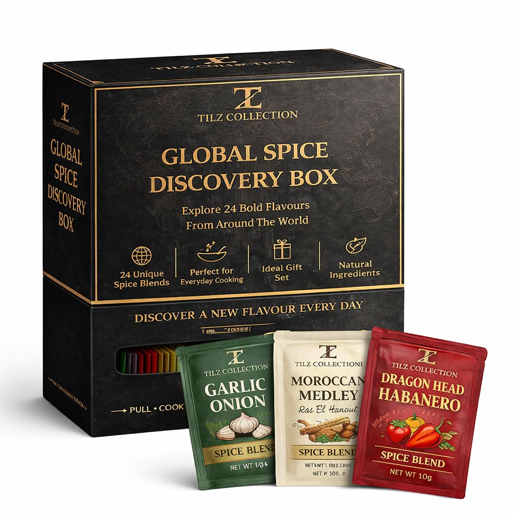 Artisan Gewürz-Geschenkset – Premium Feinkost-Kollektion – Gourmet Gewürzmischungen zum Kochen, Backen & Verfeinern – Das perfekte Geschenk für Foodies & Hobbyköche