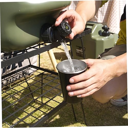 Miniatura 2 de 1 Set Outdoor Camping Cup Metal Tumblers Coffee Travel Mug Stainless Steel Mug Metal Shot Glasses Insulated Mug Tall Shot Glasses Camping Mug