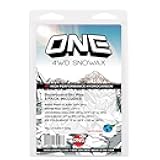 One Mfg 4WD Snowboard & Ski Wax, 5-Pack of Oneball Waxes for Universal Snow, Cool Snow, Cold Snow, Ice Cold Snow, Warm Snow, Base Wax, No Fluoro