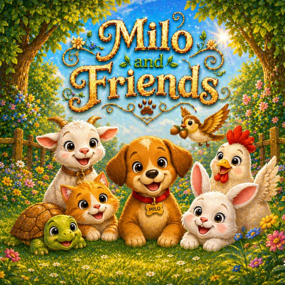Milo and Friends: A Gentle Bedtime Story for Kids