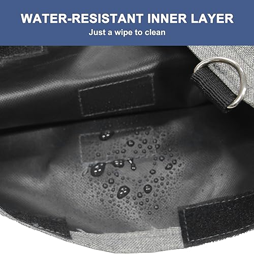 Miniatura 3 de MDSTOP Soporte para bolsa de catéter, soporte para bolsa de drenaje de orina con cubierta de tubo de drenaje y correa de hombro ajustable, fácil