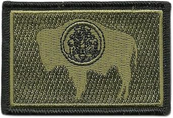 Gadsden and Culpeper Tactical State Patch - Wyoming - View Colors
