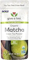 NOW Foods - Chá Real Matcha Orgânico Chá Verde Em Pó - 3 oz.