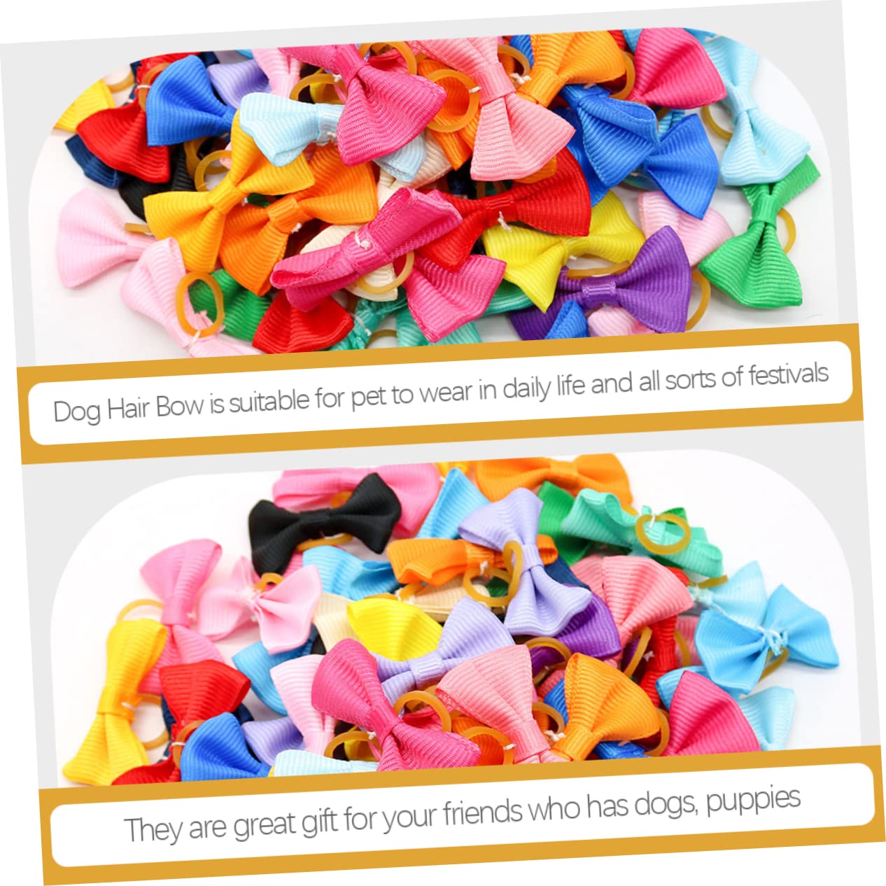 Mipcase 200stücke Hundehaarschleifen Für Kleine Hunde Süße Haarige Accessoires Bunten Farben Hundezubehör Für Und Anlässe Hübsche Hundeschleifen Für Und Katzen