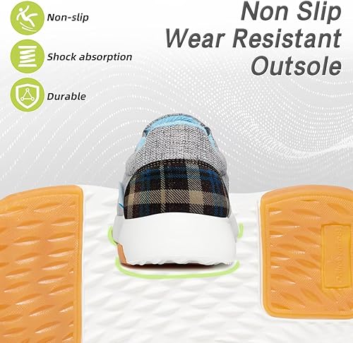 Miniatura 8 de OrthoComfoot Mocasines ortopédicos sin cordones para caminar para mujeres cómodos mocasines para fascitis plantar con soporte de arco para pies