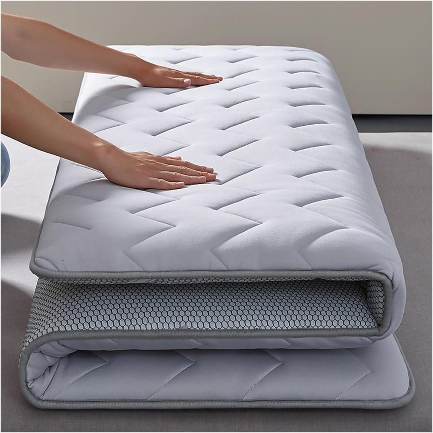 Matelas tatami respirant à rebond lent 150x200 pour un confort de couchage sain