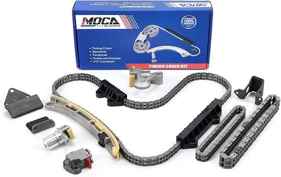 MOCA Timing Chain Kit Fit 1999-2006 for Suzuki Grand Vitara &for Suzuki Xl7 & 2001-2004 for Tracker 2.5L 2.7L V6 24V H25A H27A - Eng. Code