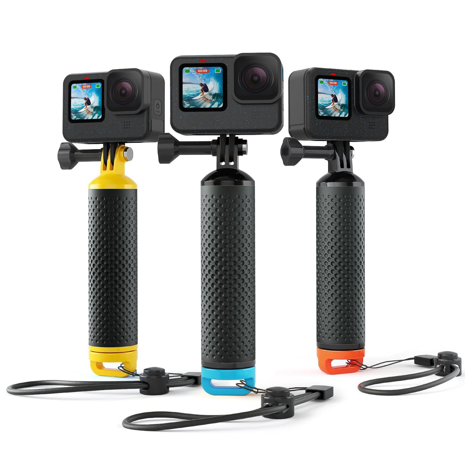 SMALLRIG Mini treppiede portatile da tavolo per action camere, action cam treppiede a forma di moschettone con adattatore per fotocamera a 360° per GoPro Hero 13/12, per DJI Osmo Action 5 Pro/4/3