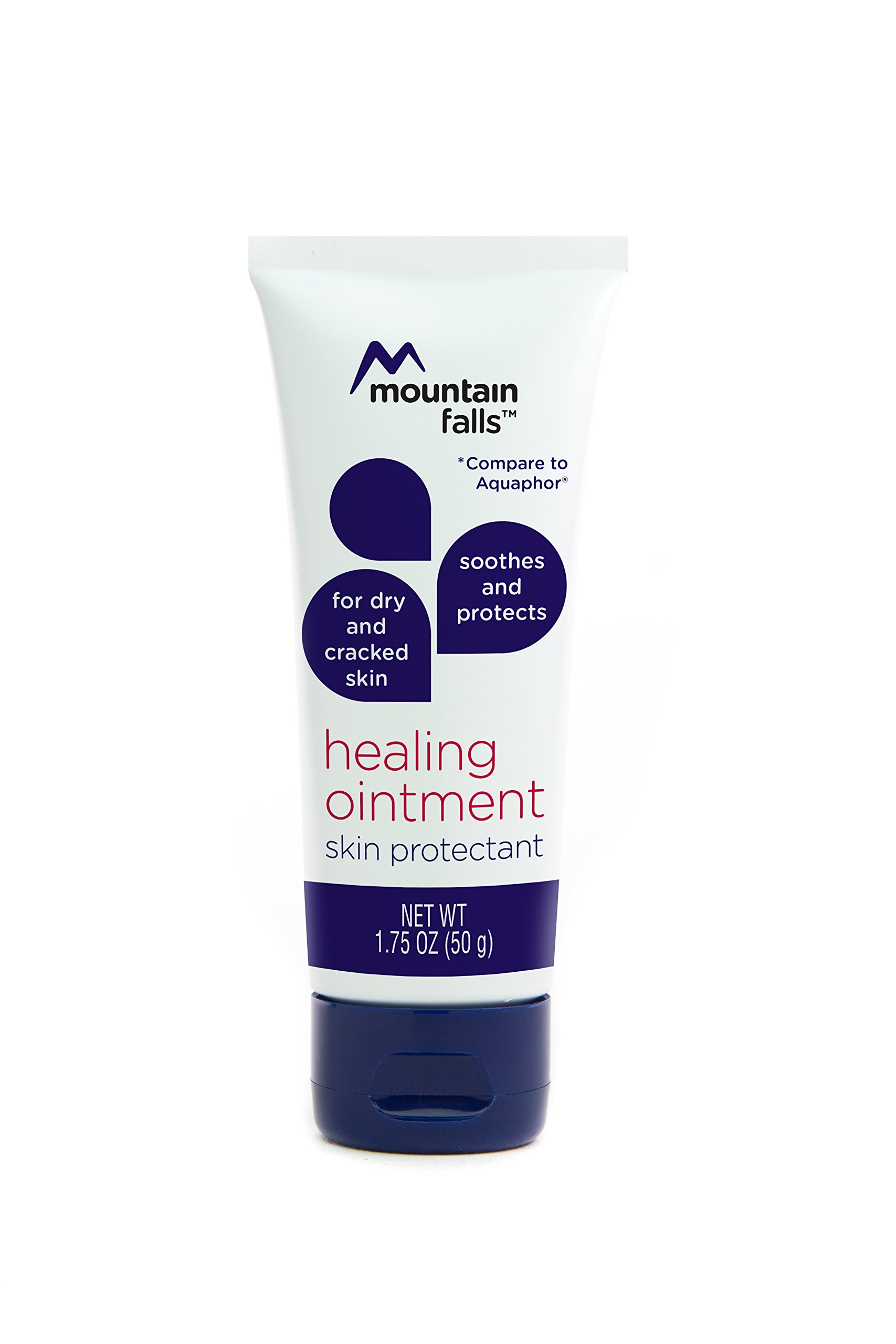 Mountain Falls Healing Ointment Skin Protectant for Dry and Cracked Skin, Hypoallergenic, Compare to Aquaphor, 1.75 Ounce