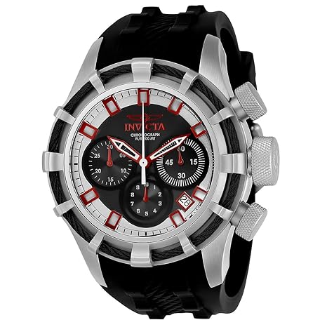 New Mens 22146 Reserve Bolt Swiss Chronograph Silicone Strap Watch