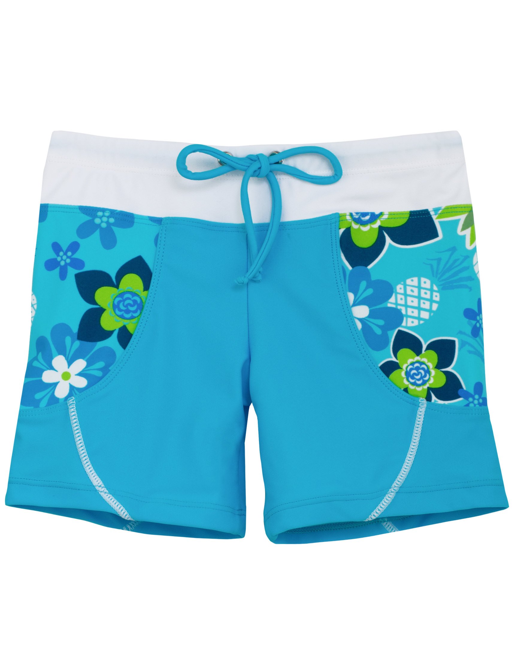 Buy Tuga Girls Swim Shorts 114 Years, UPF 50+ Sun Protection Board