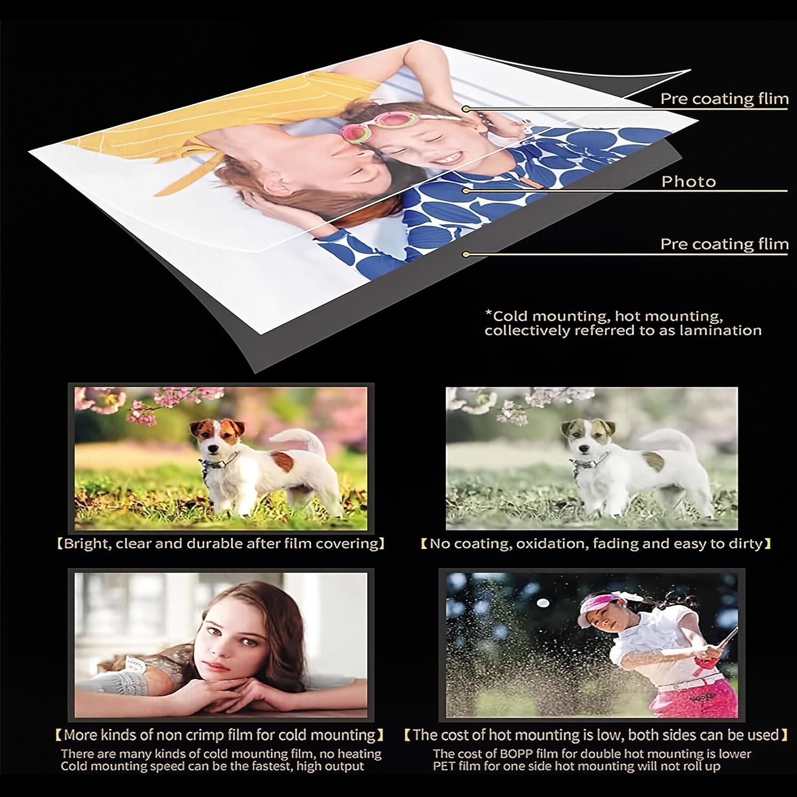 Laminator do Papieru 33 cm, Laminarka Rolkowa 600 W na Gorąco i Zimno z Inteligentną Kontrolą Temperatury, Funkcja Przód/Tył, Laminowanie Jednostronne i Dwustronne do Papieru, Prac Artystycznych