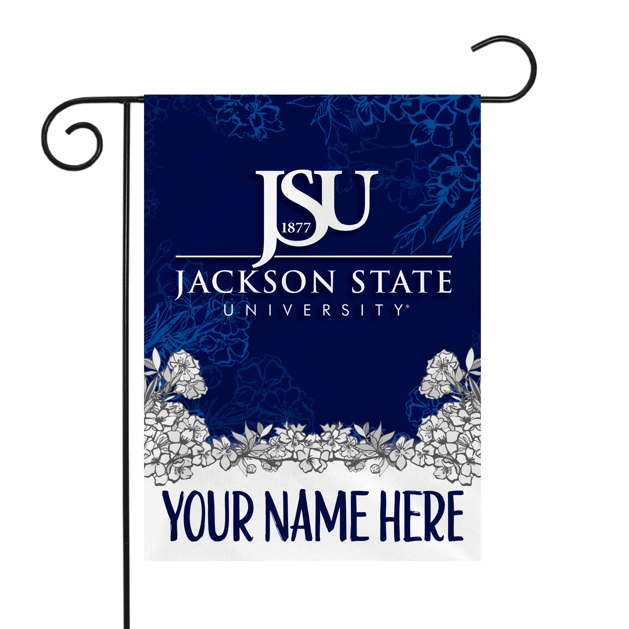 Rico Industries NCAA Standard/Primary Personalized Garden Flag