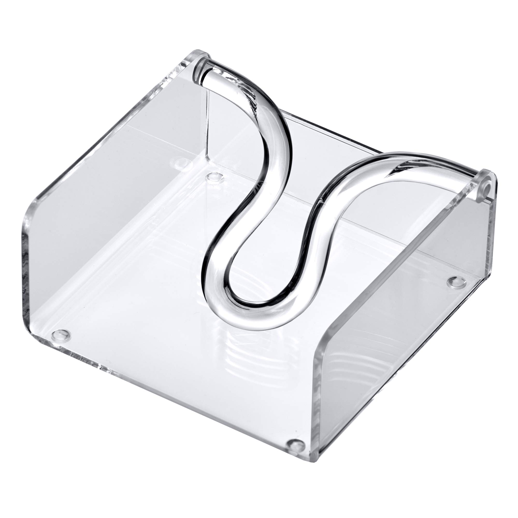Amazing Abby Acryl-Serviettenhalter – Transparent, Rutschfest & Perfekt Für Cocktail-Servietten