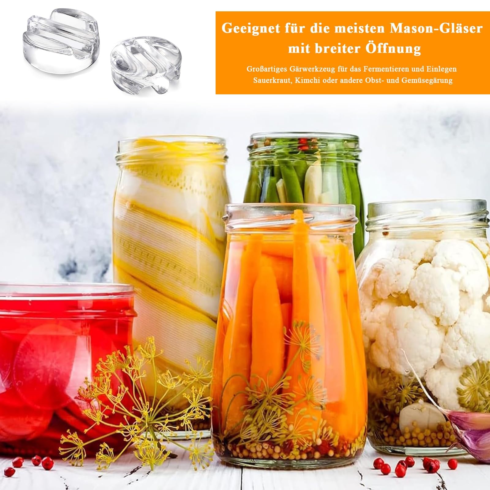 4 stuks fermentatiegewichten, fermentatiegewichten met diameter 7 cm, glazen gewichten voor fermentatie met brede opening, fermentatieglasgewichten voor het fermenteren van zuurkool, wortelen, kimchi 4 stuks fermentatiegewichten, fermentatiegewichten met diameter 7 cm, glazen gewichten voor fermentatie met brede opening, fermentatieglasgewichten voor het fermenteren van zuurkool, wortelen, kimchi