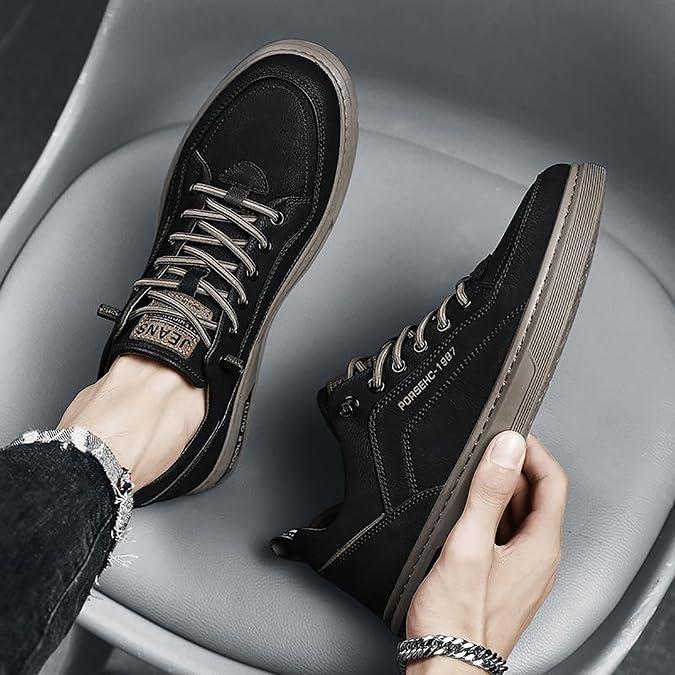 Men Casual Shoes Size 13 Wide Sneakers Fashion Custom Low Top Leather Board Shoes Men Skateboard Casual Shoes Casual Shoes for Men Size 14