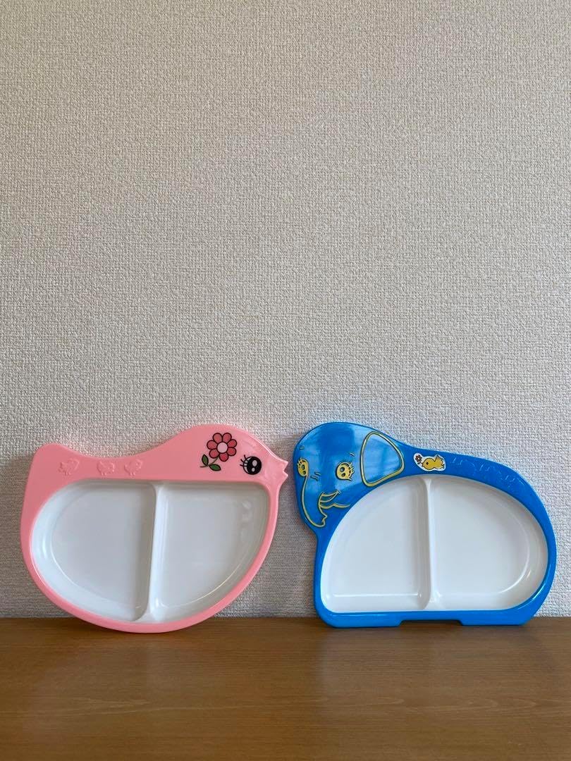 レトロなお子様ランチの食器