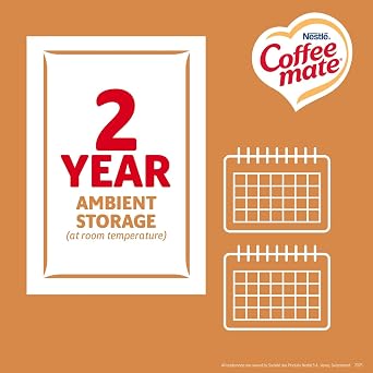 Nestle Coffee mate Original Powdered Creamer, 3 g Packets (Pack of 100)