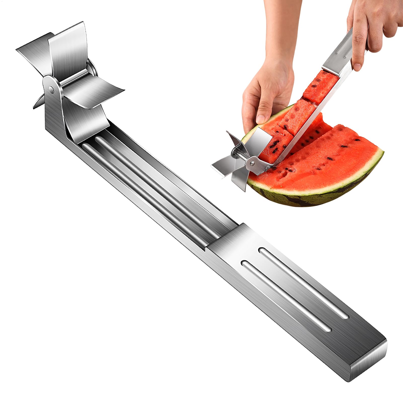 Moulin à vent en acier inoxydable durable pour découpe de fruits saine