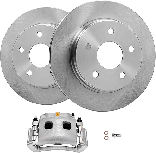 Miniatura 53 de Detroit Axle - Kit de freno delantero para Chevrolet Aveo Aveo5 Spark Spark EV Pontiac Wave Wave5 G3 Suzuki Swift+ Rotores de freno de disco de