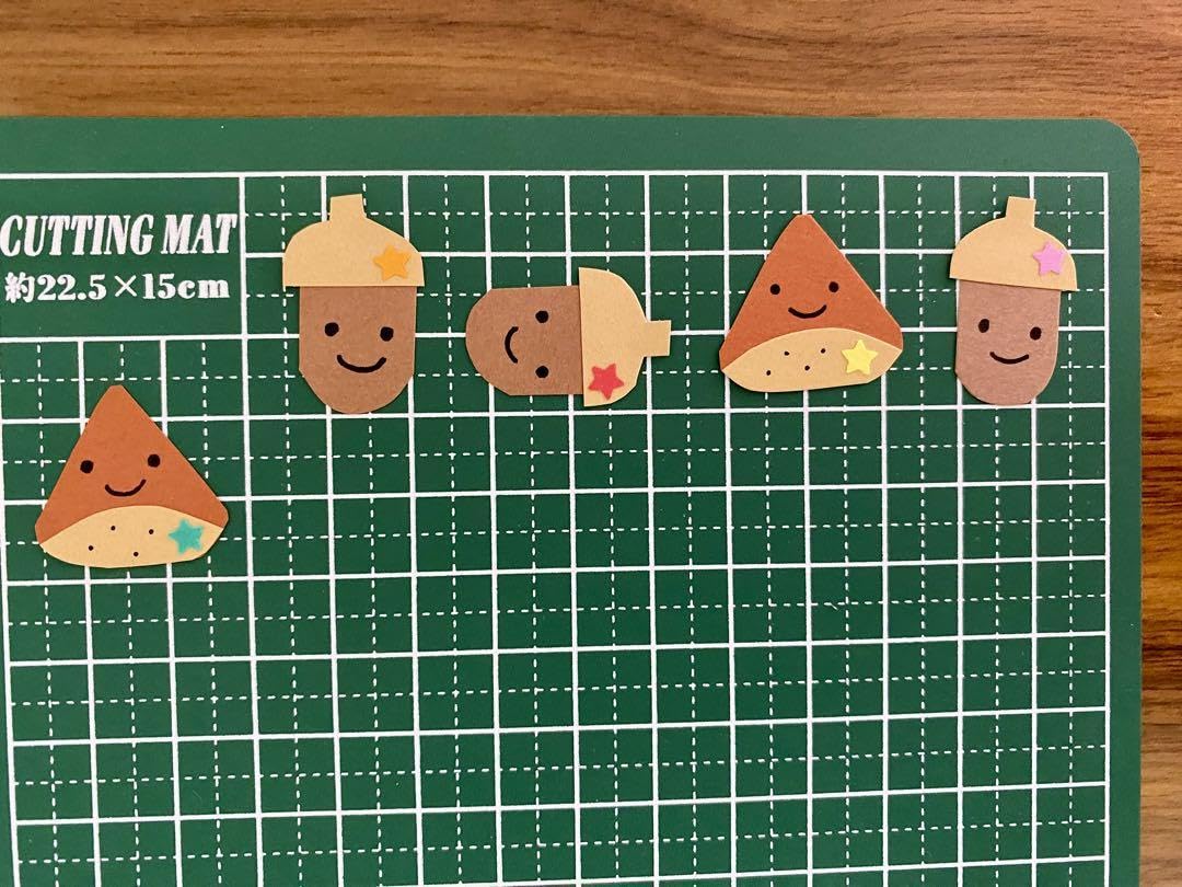 Amazon.co.jp: ペーパークラフト 「 どんぐり 」 アルバム 季節 壁面