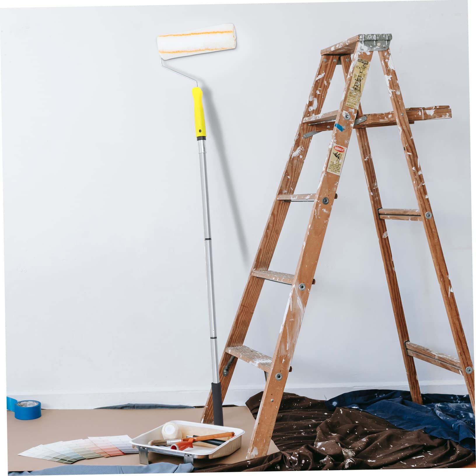 LIFKOME Per Pittura Professionale in Microfibra Rulli Staccabili Per Verniciatura Uniforme Adatti Soffitti e Mobili Leggero e Comodo Da Usare