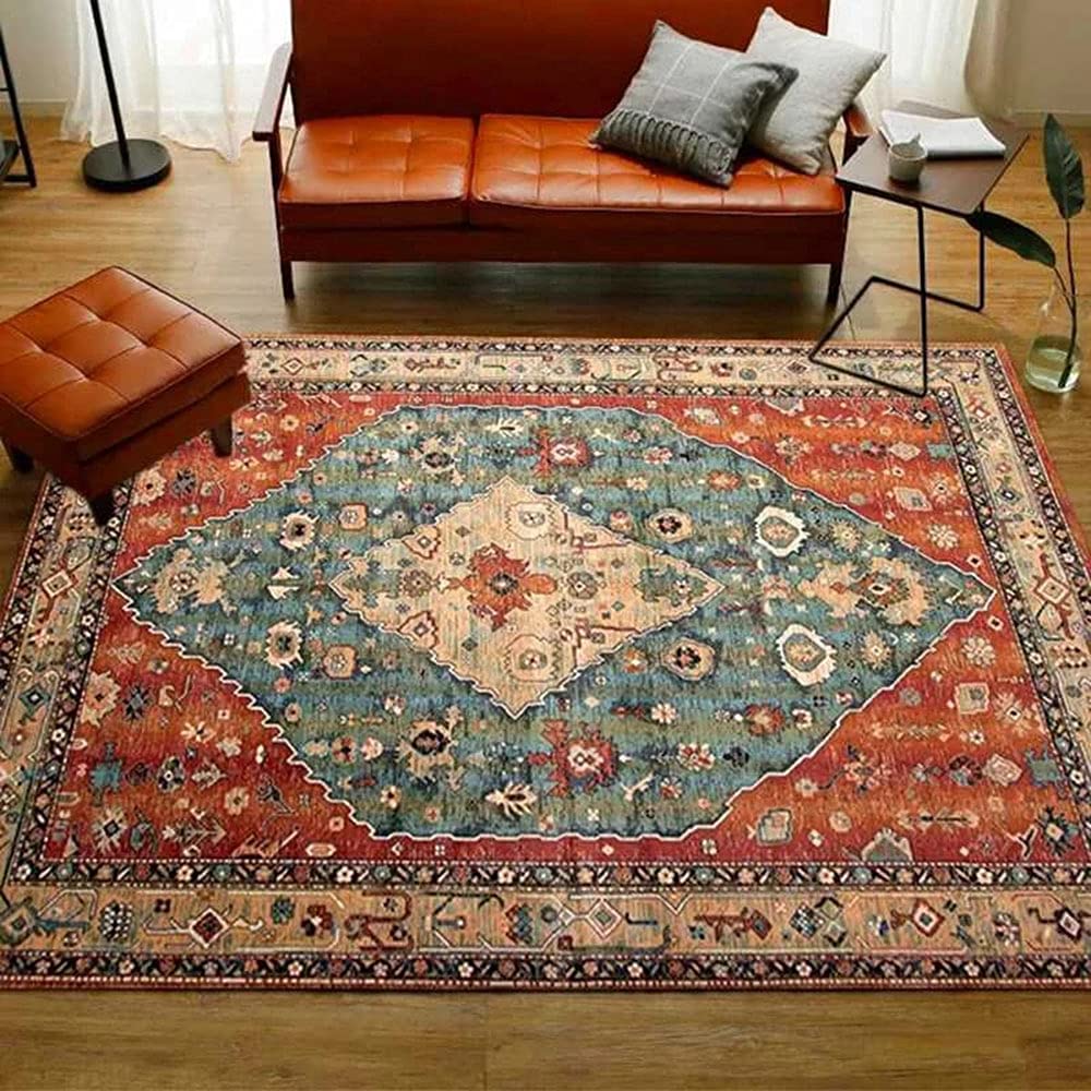 Tapis style Maroc grand salon chambre canapé bohême