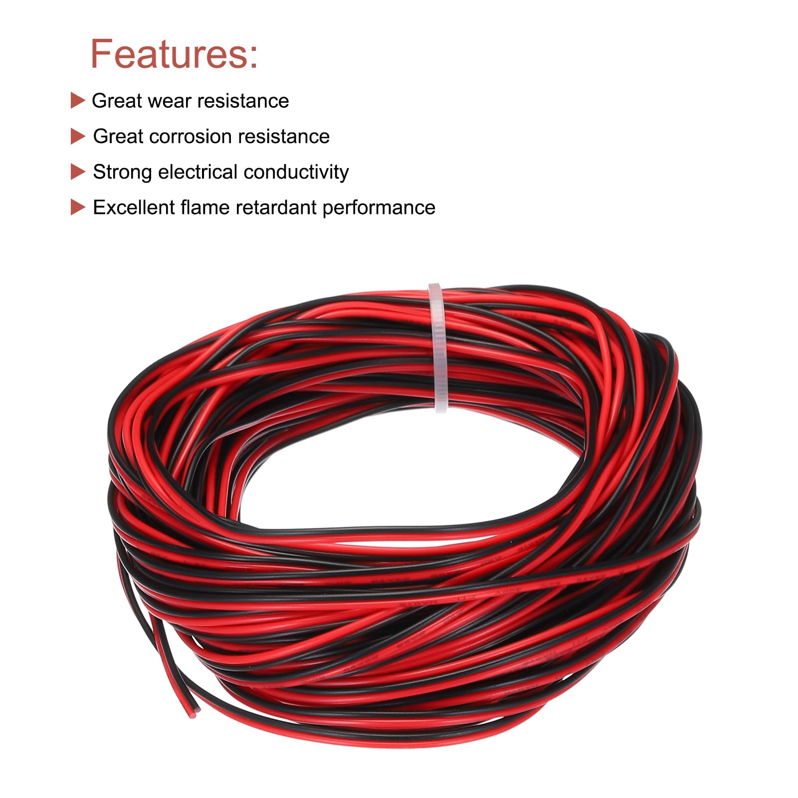 QUARKZMAN Calibre 28 Câble de raccordement PVC 3,0 m/10 pieds 28 AWG