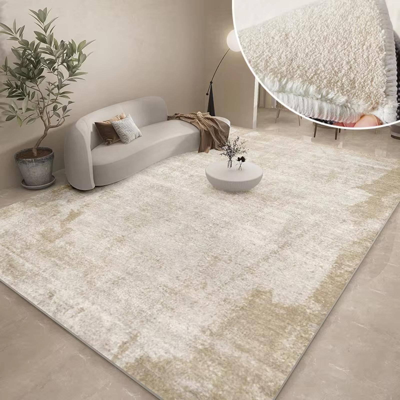 Grands tapis abstraits de salon et décoration de chambre