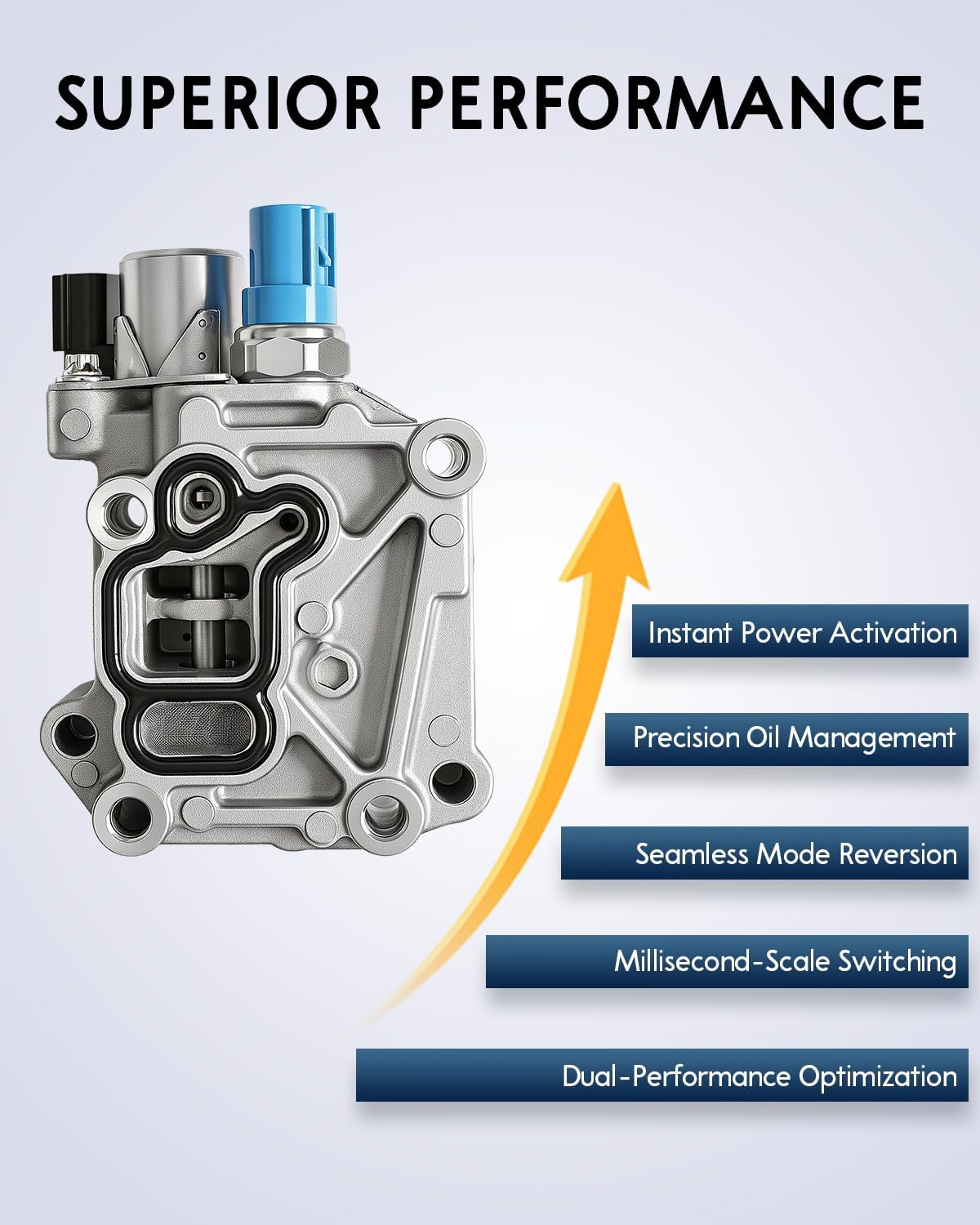 Variable Valve Timing VVT VTEC Solenoid Oil Control Valve Fit for Honda
