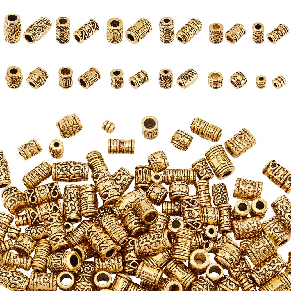 Perles d'espacement dorées contre le frottement des perles de colliers et bracelets