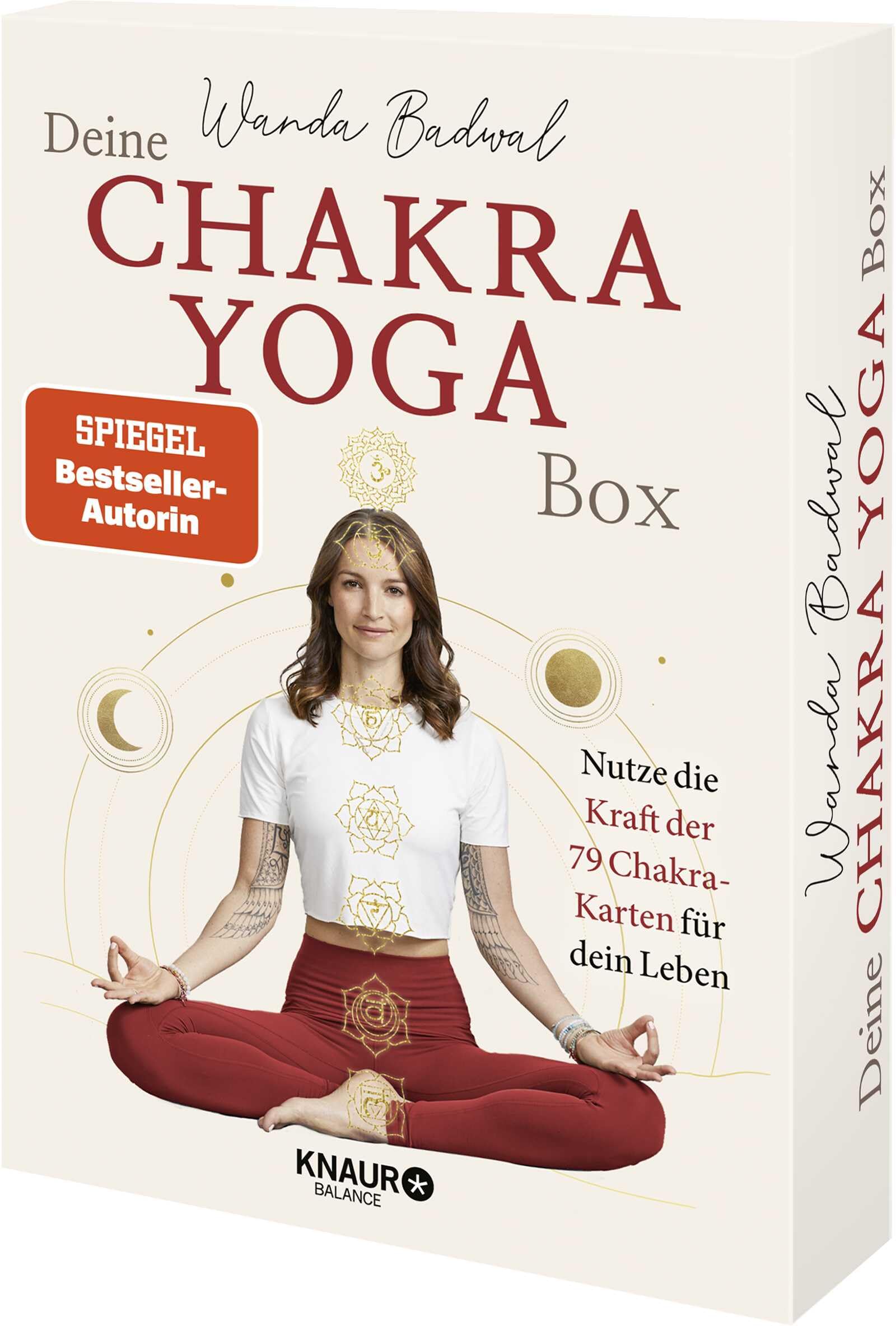 Deine Chakra-Yogabox: Nutze die Kraft der 79 Chakra-Karten für dein Leben | Inkl. Anleitungsbuch | Wertvolle Mantras und Chakra-Yoga-Übungen für einen Alltag im Einklang mit dir selbst