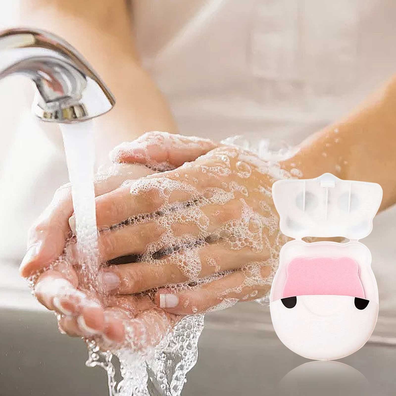 Jabón De Papel Portátil 150 Hojas: Panda Perfumado Para Viaje, Camping Y Cocina