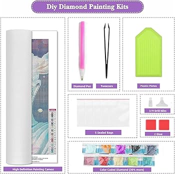 Amazon | ダイヤモンドアート キット 魔法の本屋 ダイヤモンド